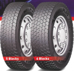 215/75R17.5 WELLPLUS Power Drive PR16 TL made in Thailand Tehergépkocsi gumi